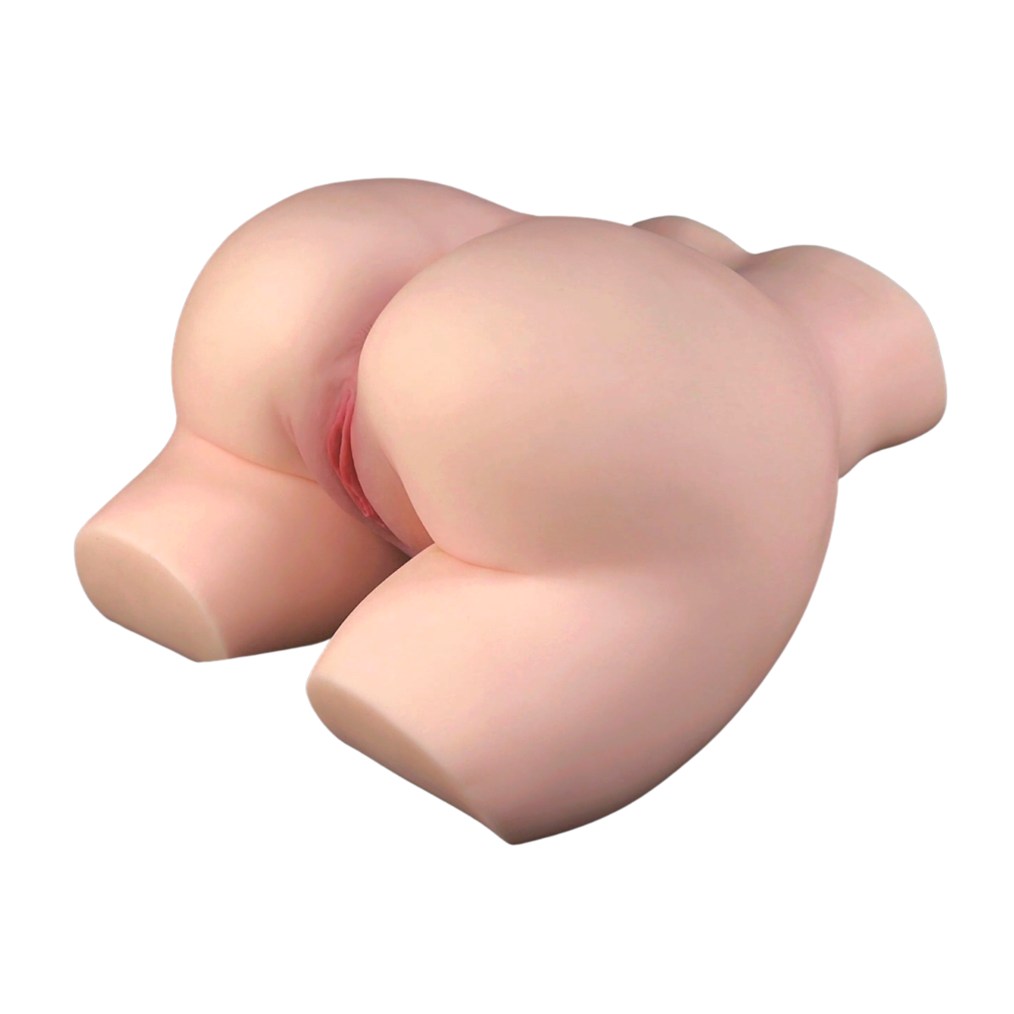 Big Ass Masturbator Kim on White background