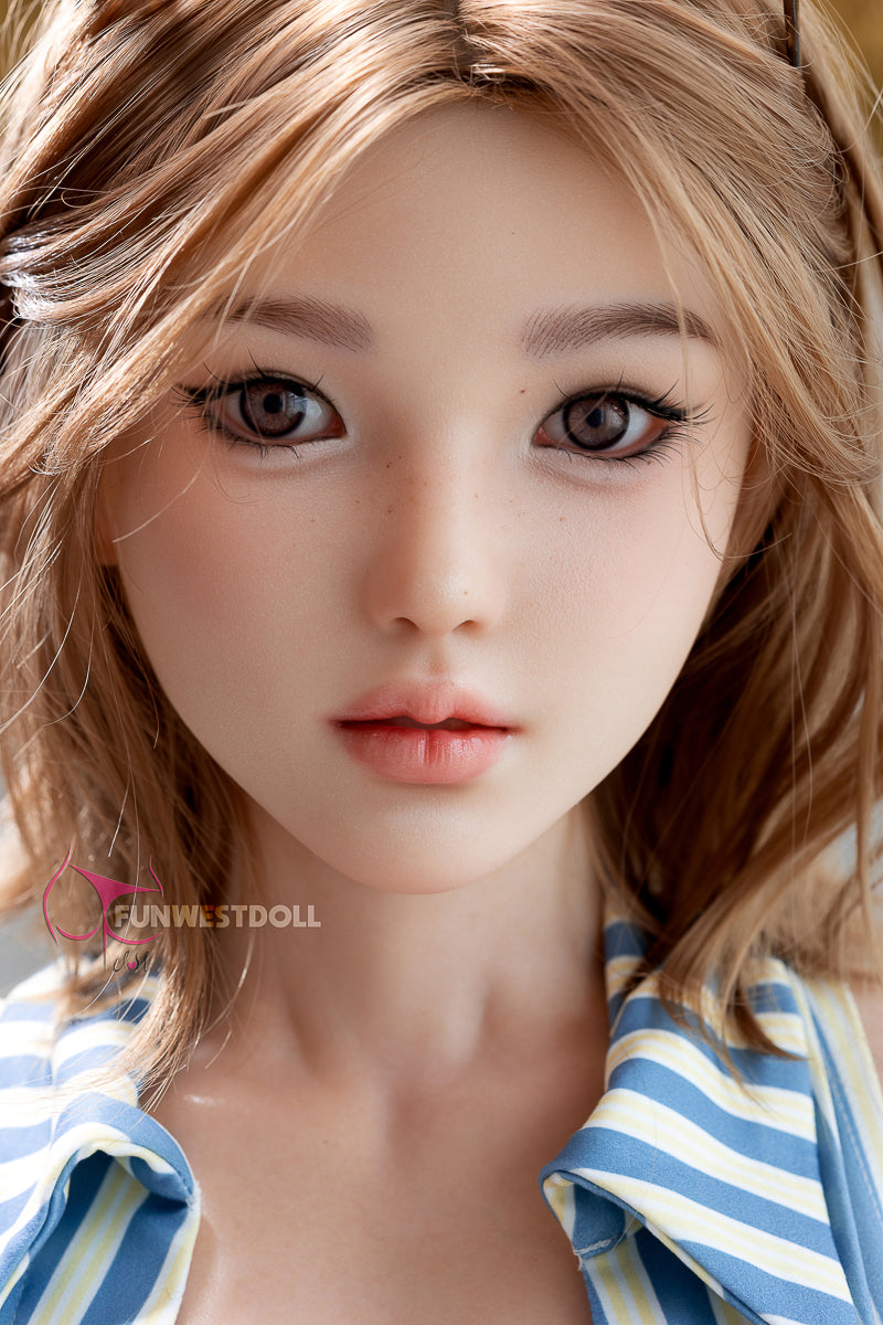 FunWestDoll Nika face closeup natural beauty