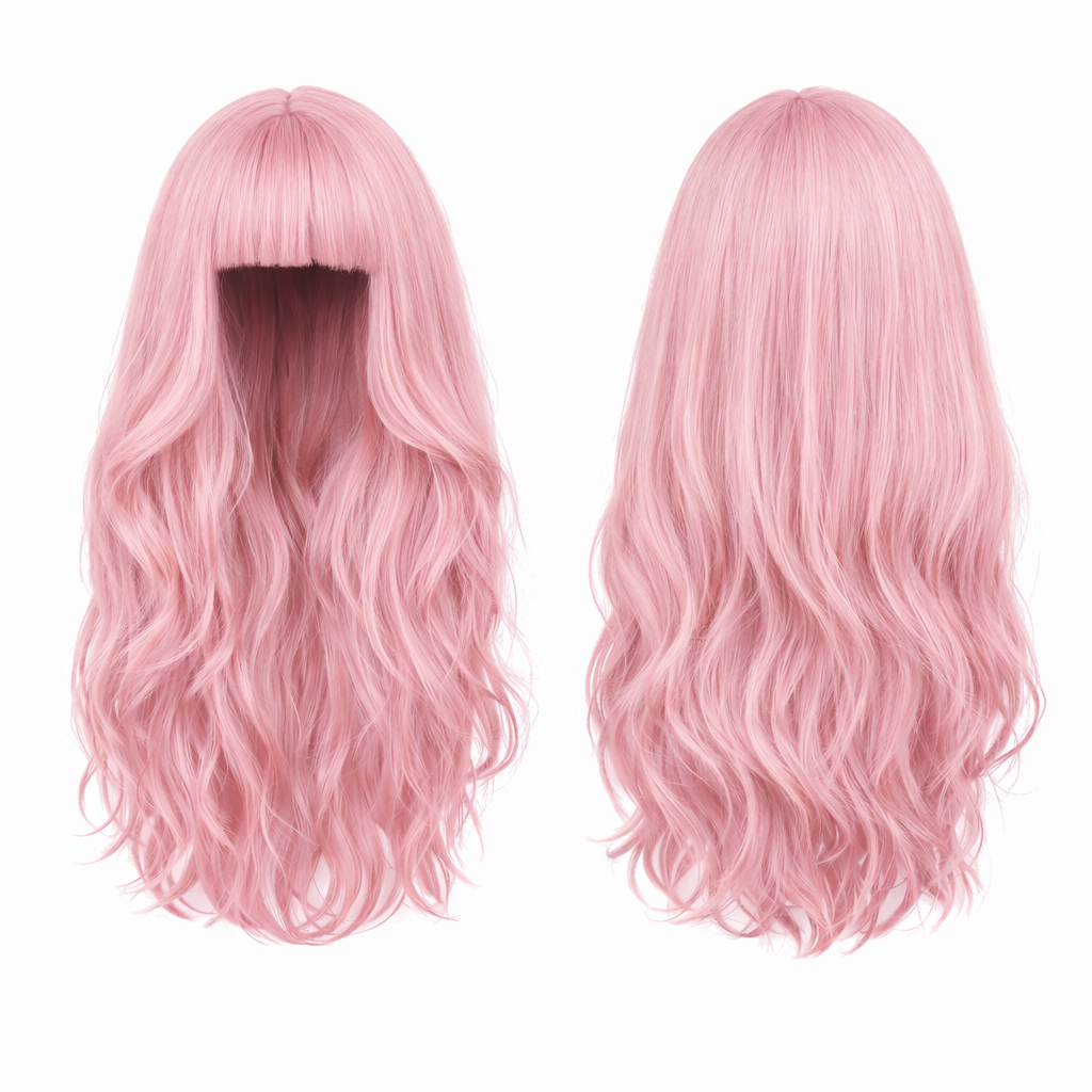 pink hair sexdoll wig