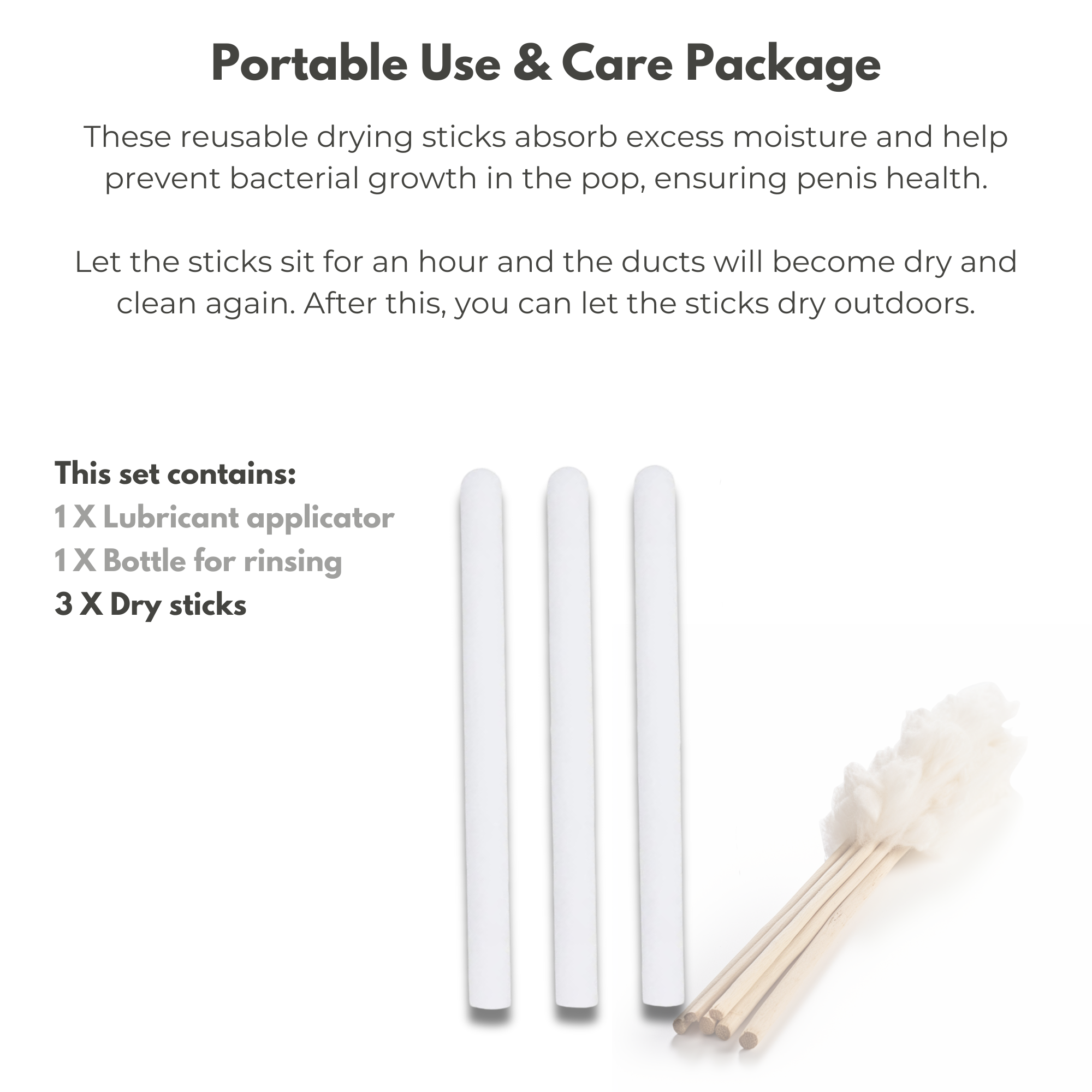 dry sticks for sex doll