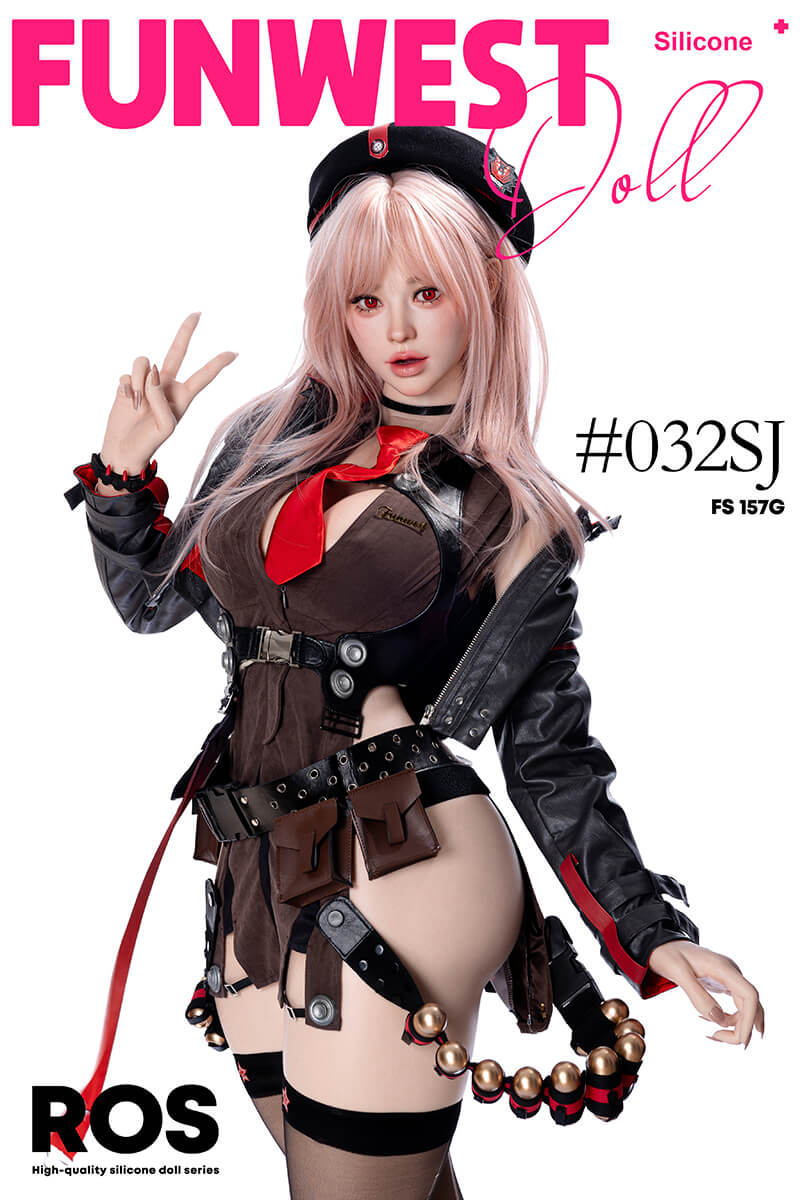 Funwestdoll Lucy Silicone Sexdoll on cover of magazine