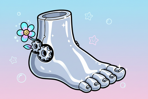 hard foot for a sexdoll