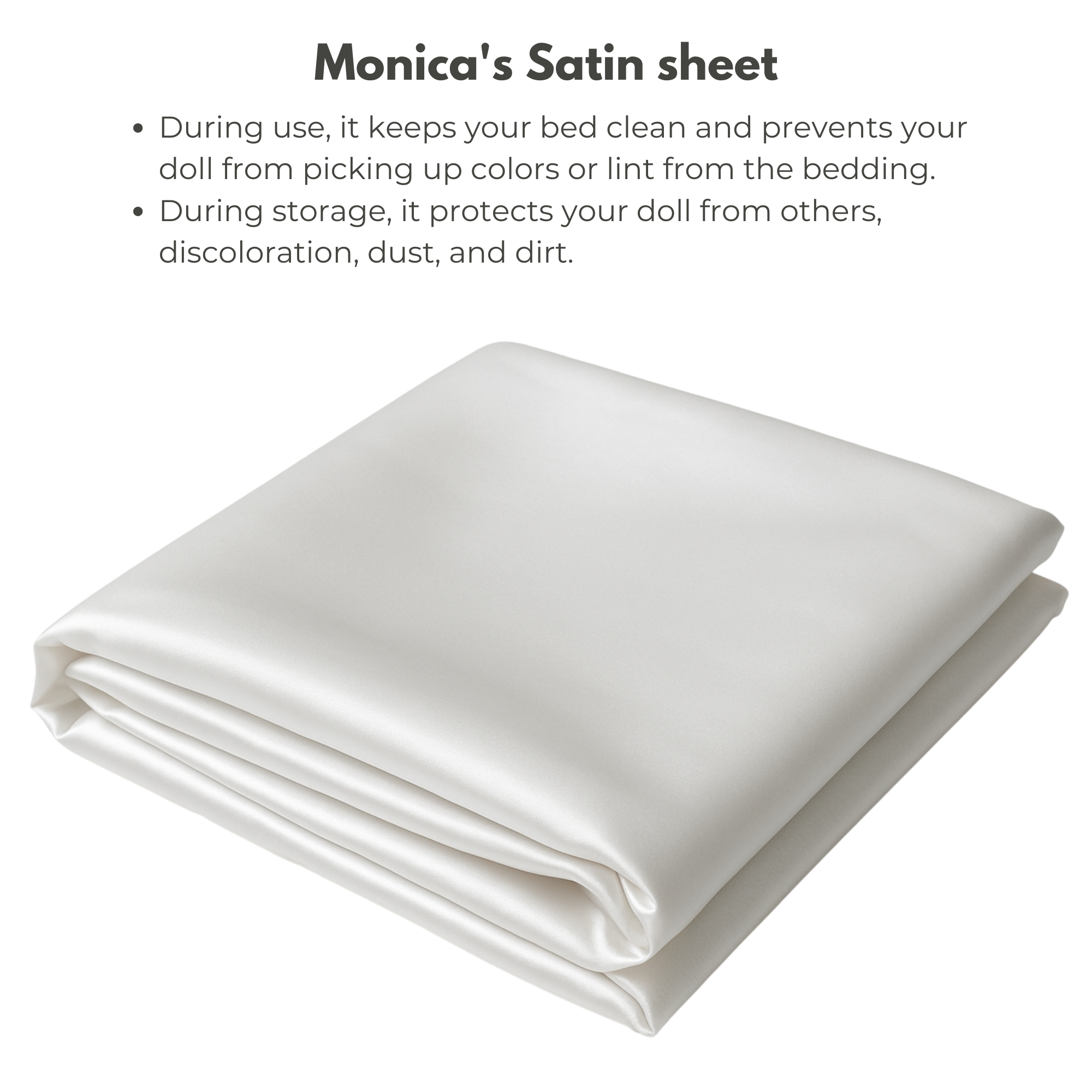 Satin Sheet - storage