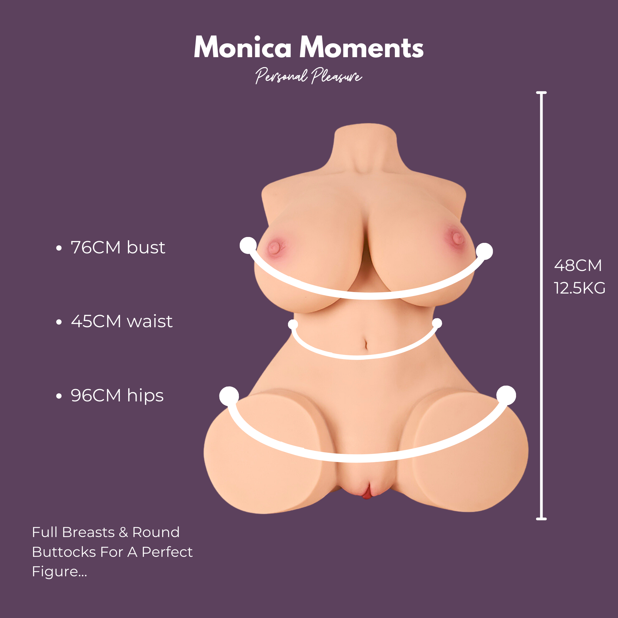 Sexdoll- Britney [12.5KG-48CM] - Monica Moments Germany