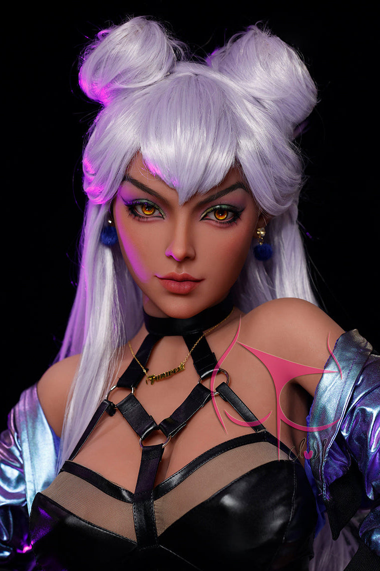 FunWestDoll Lexis face closup fantasy woman real looking TPE doll