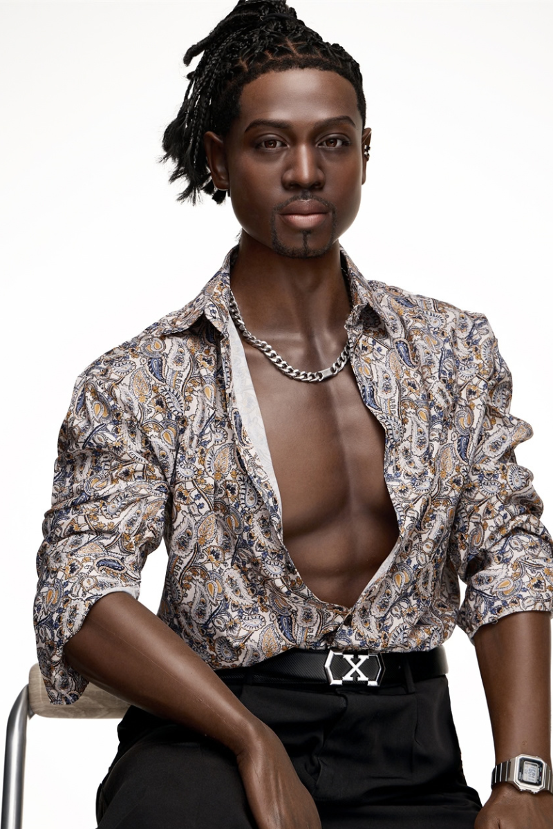 Irontech doll silicone male sex doll jamer portrait