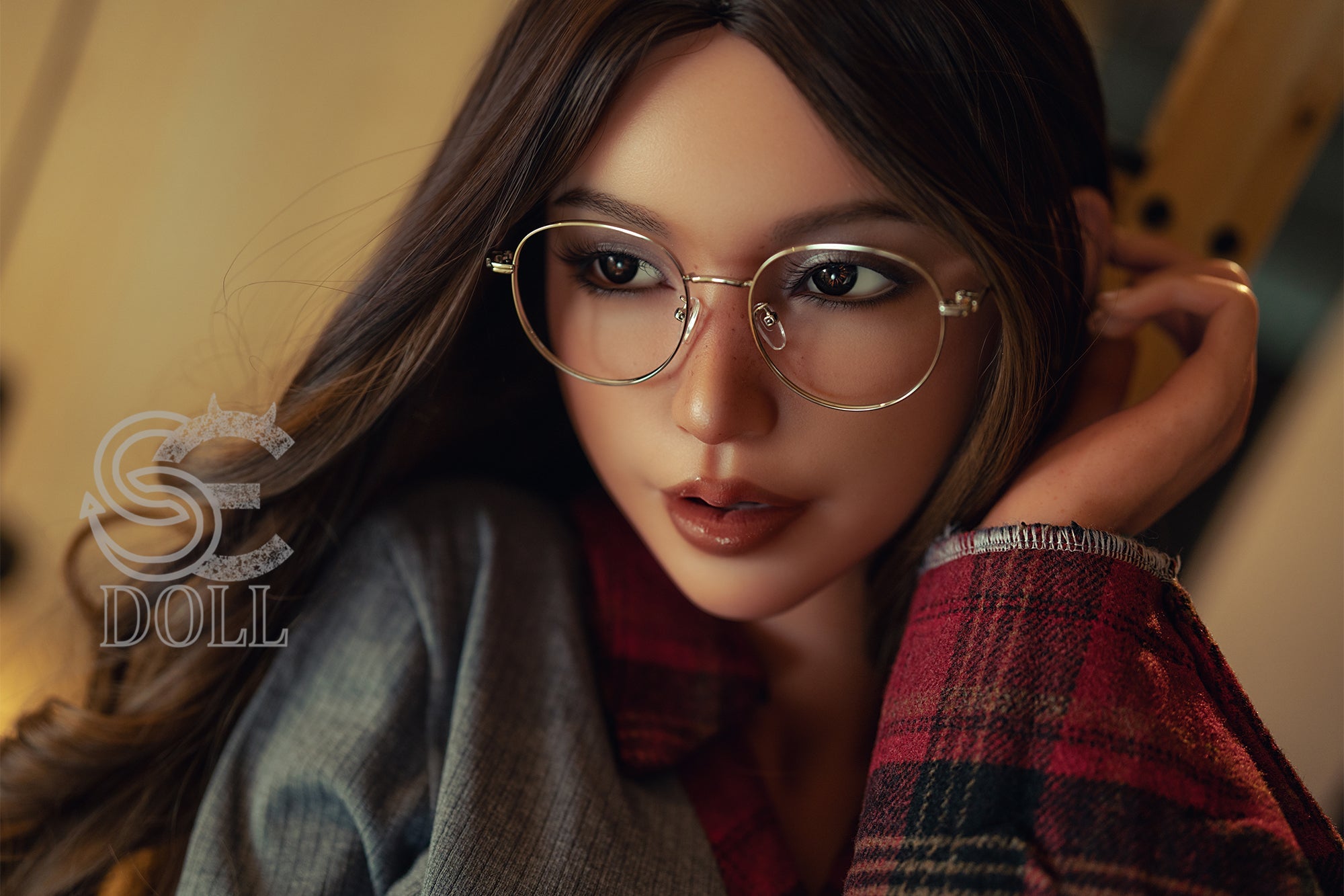 SEDOLL Kaitlyn face close up realistic silicone doll