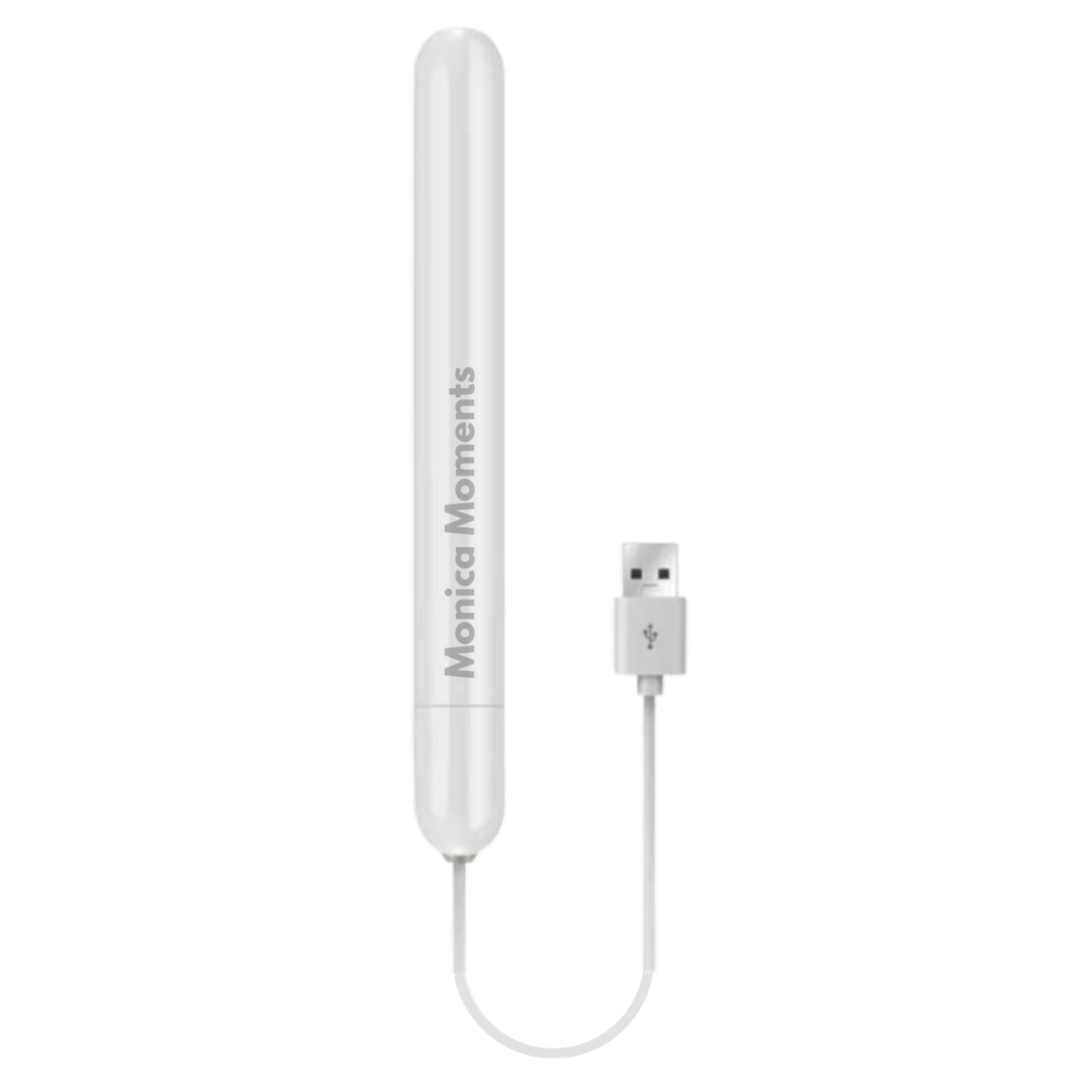 USB Heating element for sex dolls on white background