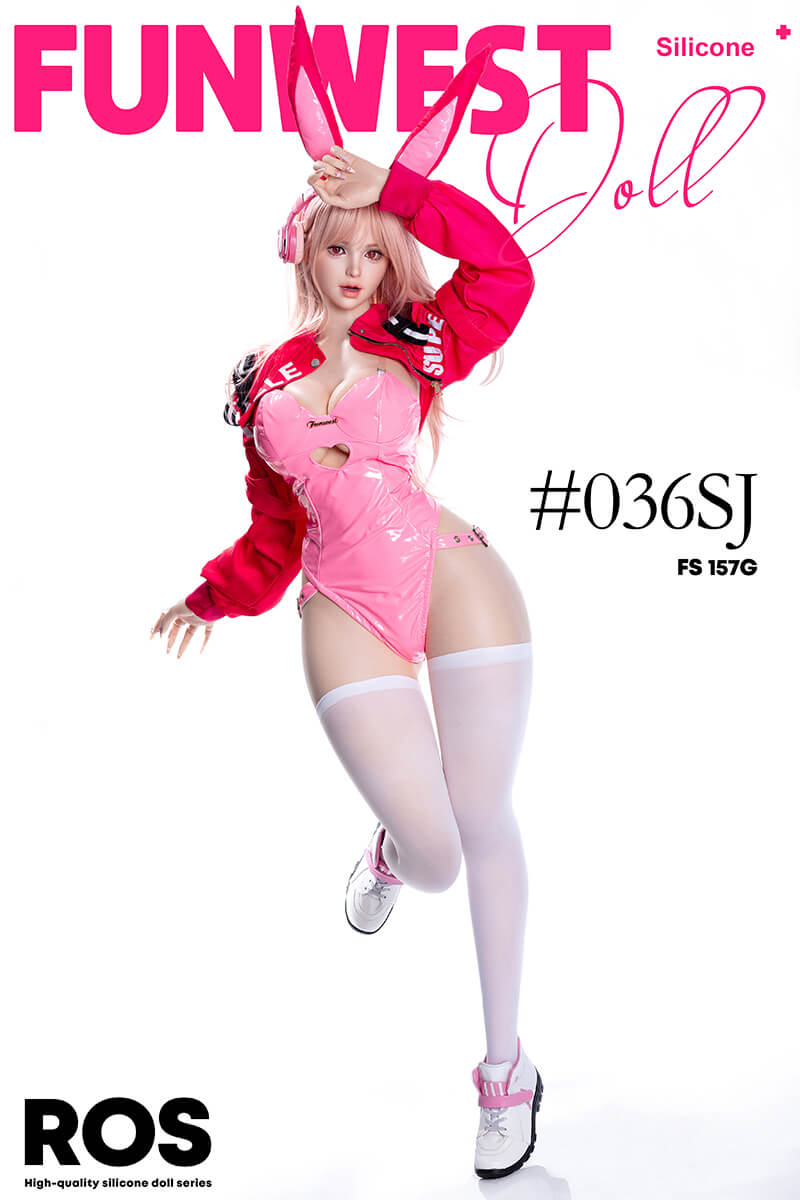 Funwestdoll lily pink gamer Silicone Sexdoll manga