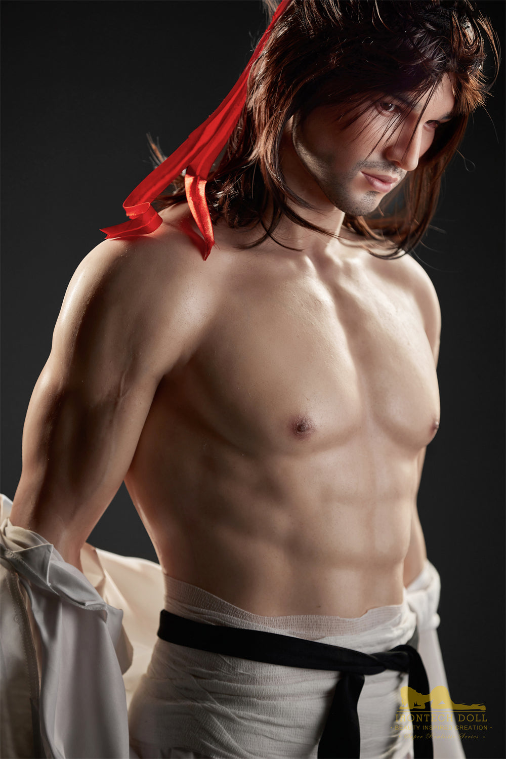 male silicone sex doll kevin by irontech doll naked upperbody