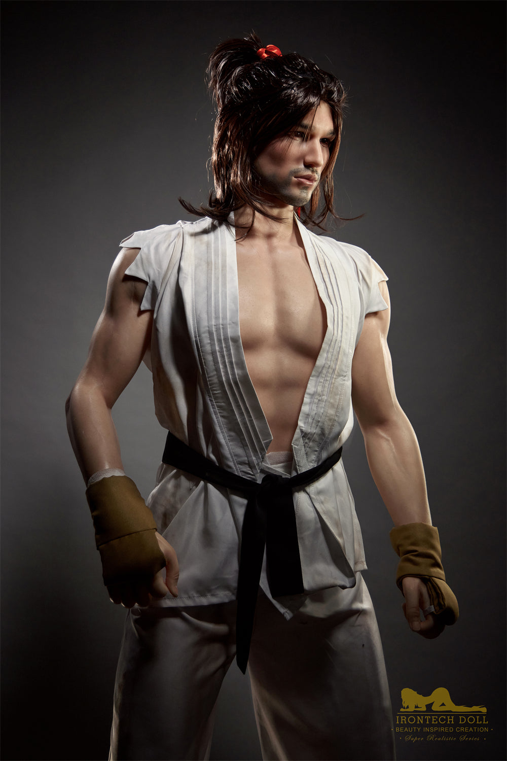 male silicone sex doll kevin by irontech with judo clothes