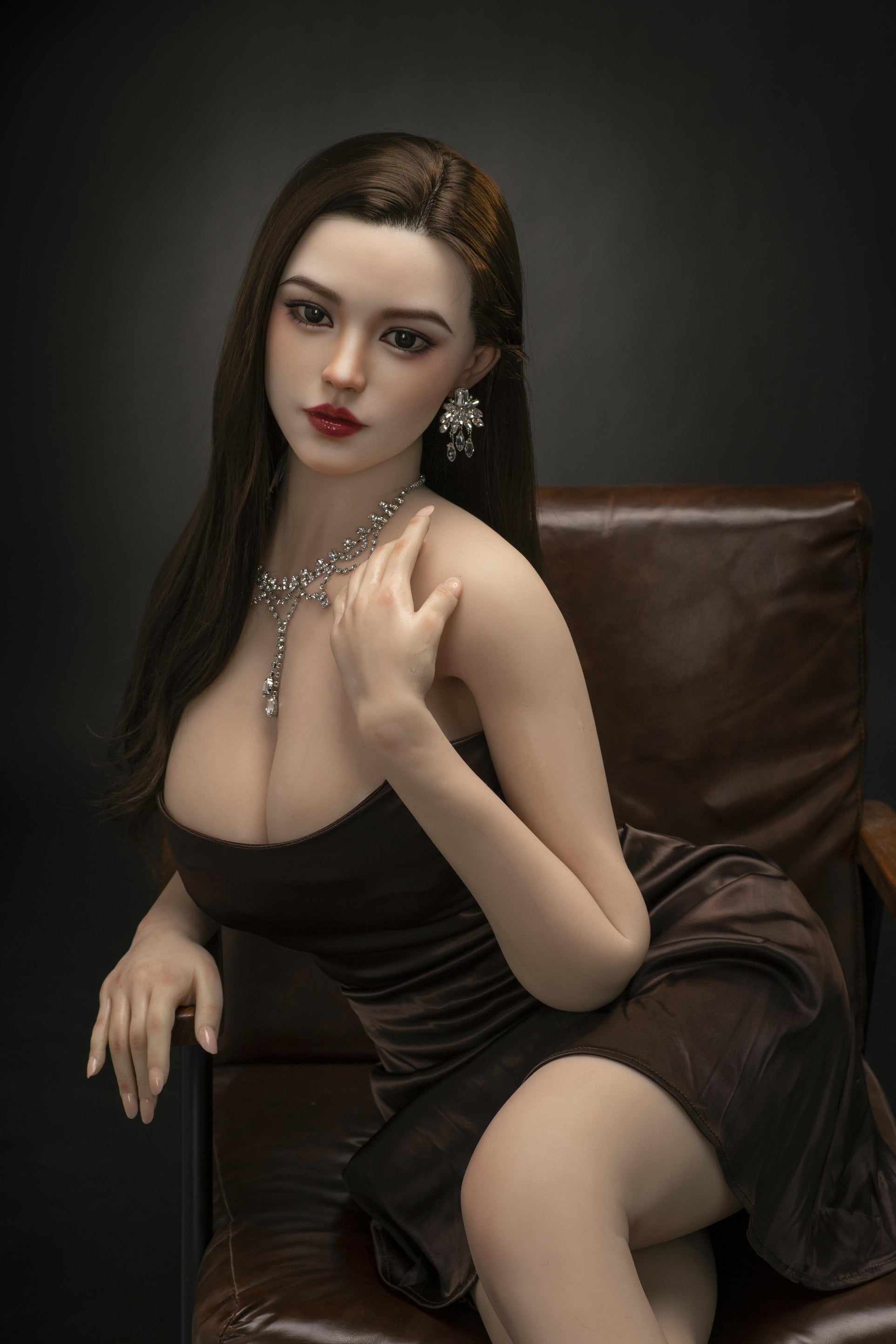 silicone asian sex doll in pose