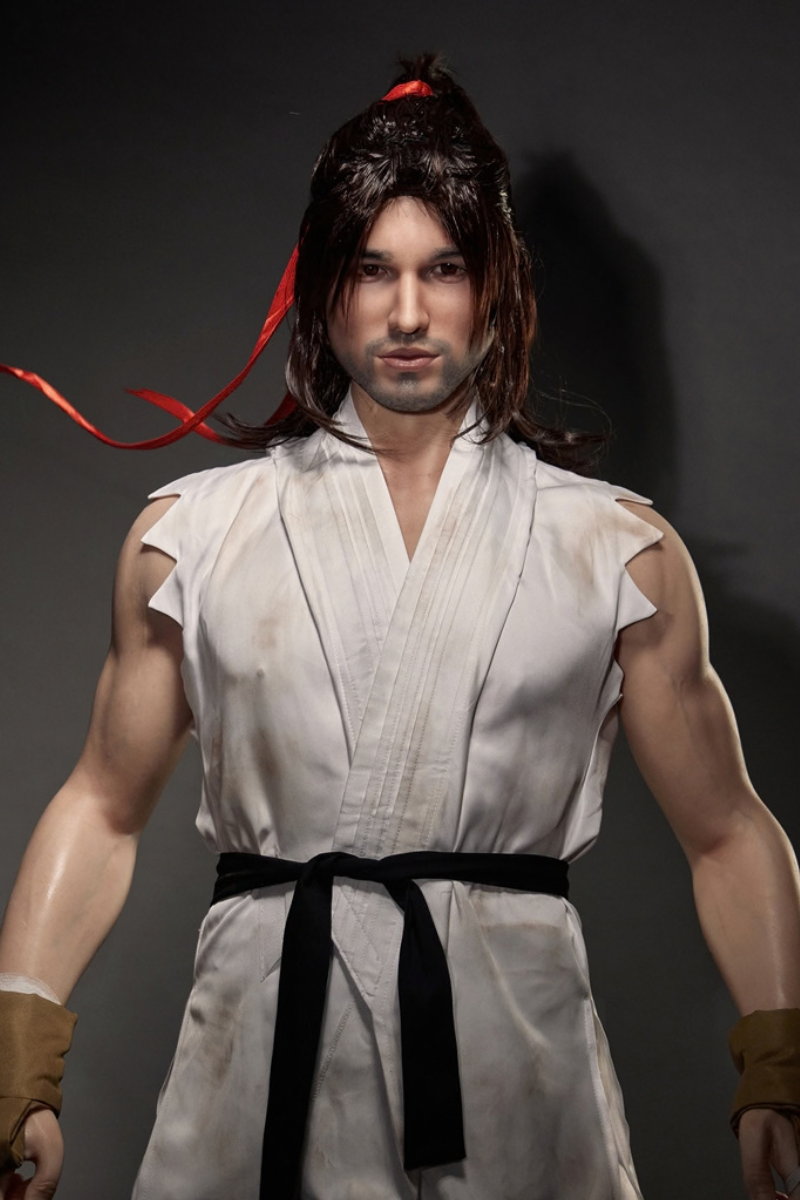 silicone sex doll kevin by irontech with judo clothes